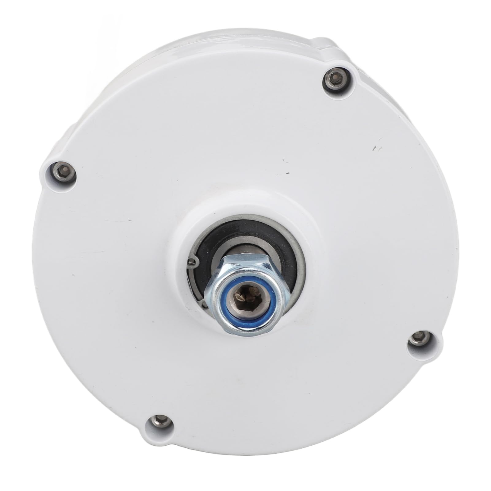 FTVOGUE Generatore a Magnete Permanente 24 V 100 W Alternatore Trifase in Lega di Alluminio Doppio Albero per Utenti di Turbine Eoliche Verticali o Orizzontali Funzionamento a Bassa velocità (200W)