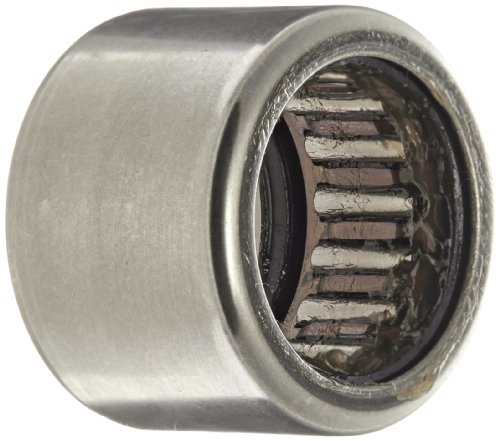 INA HK16162RS Needle Roller Bearing, Caged Drawn Cup, Outer Ring and Roller, Steel Cage, Open End, Double Sealed, Metric, 16mm ID, 22mm OD, 16mm Width, 11000rpm Maximum Rotational Speed