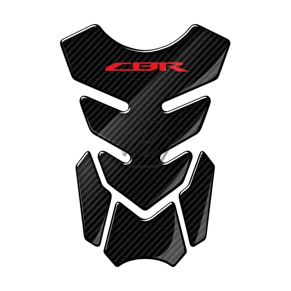 for Ho&nda CBR600RR CBR900RR CBR1000RR CBR1100XX 3D Carbon Look Motorcycle Tank Pad Protector Decal Stickers Fuel Tanks Pads