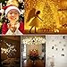 Decute 300LED Christmas Tree String Lights 99FT Silver Wire Warm White Dimmable with Remote Control, UL Cerficated Plug in Fairy Lights Decorative for Party Wedding Indoor Outdoor