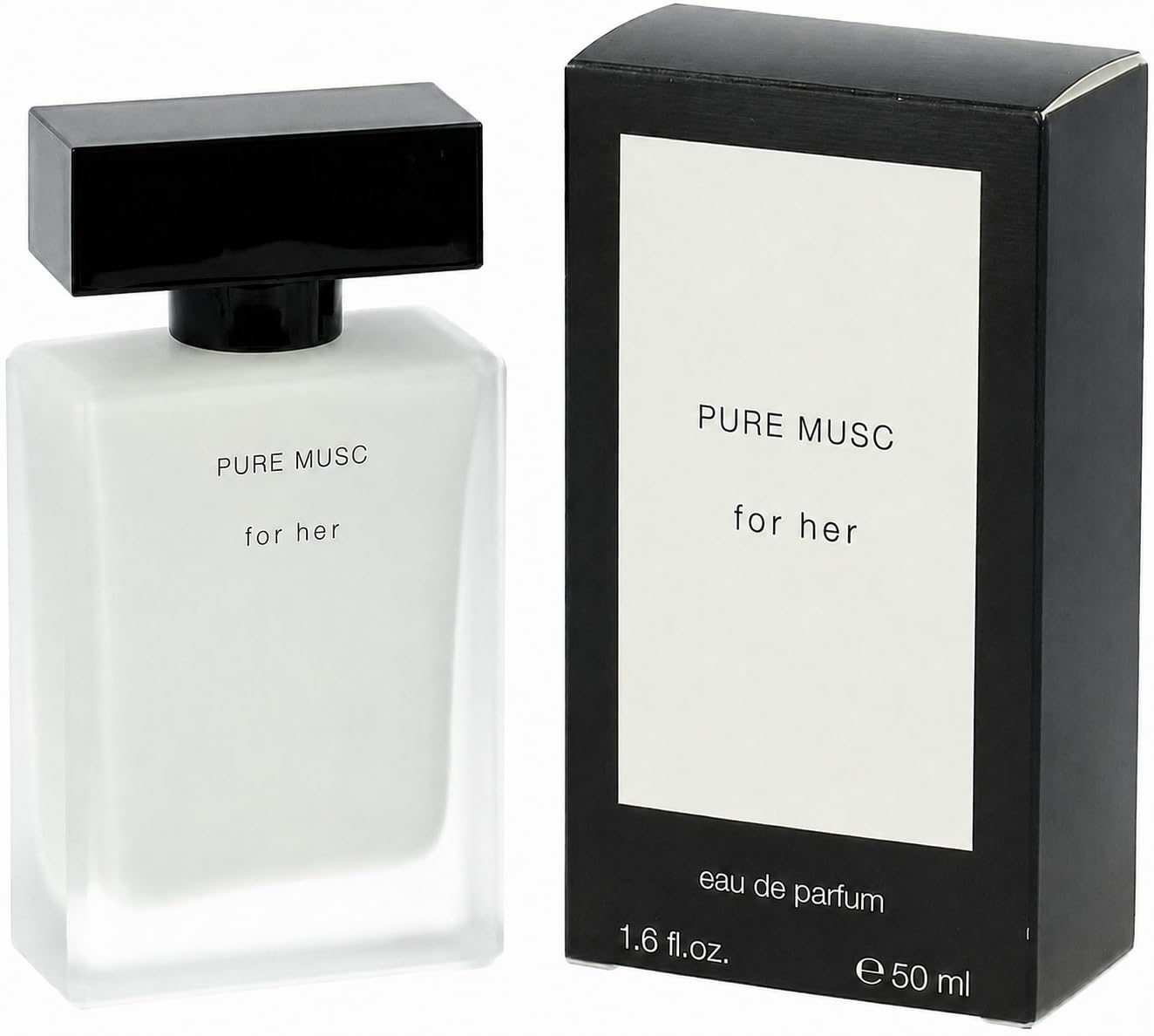 Pure Musc for Her Eau de Parfum 50 ml | Fragranza Femminile, Lunga Durata, Profumo al Muschio