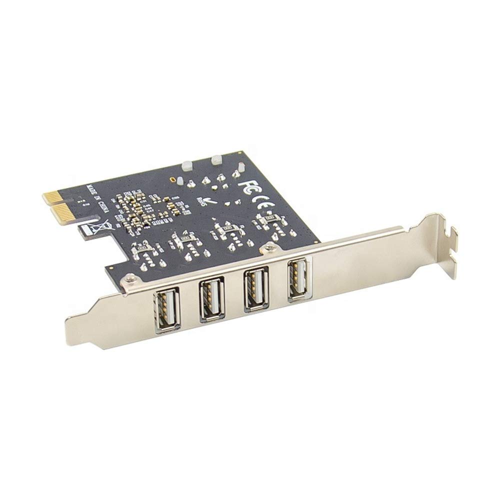 Mini PCI-E to Dual USB Adapter PCIe to 5 Pin 2 Ports USB2.0 Converter