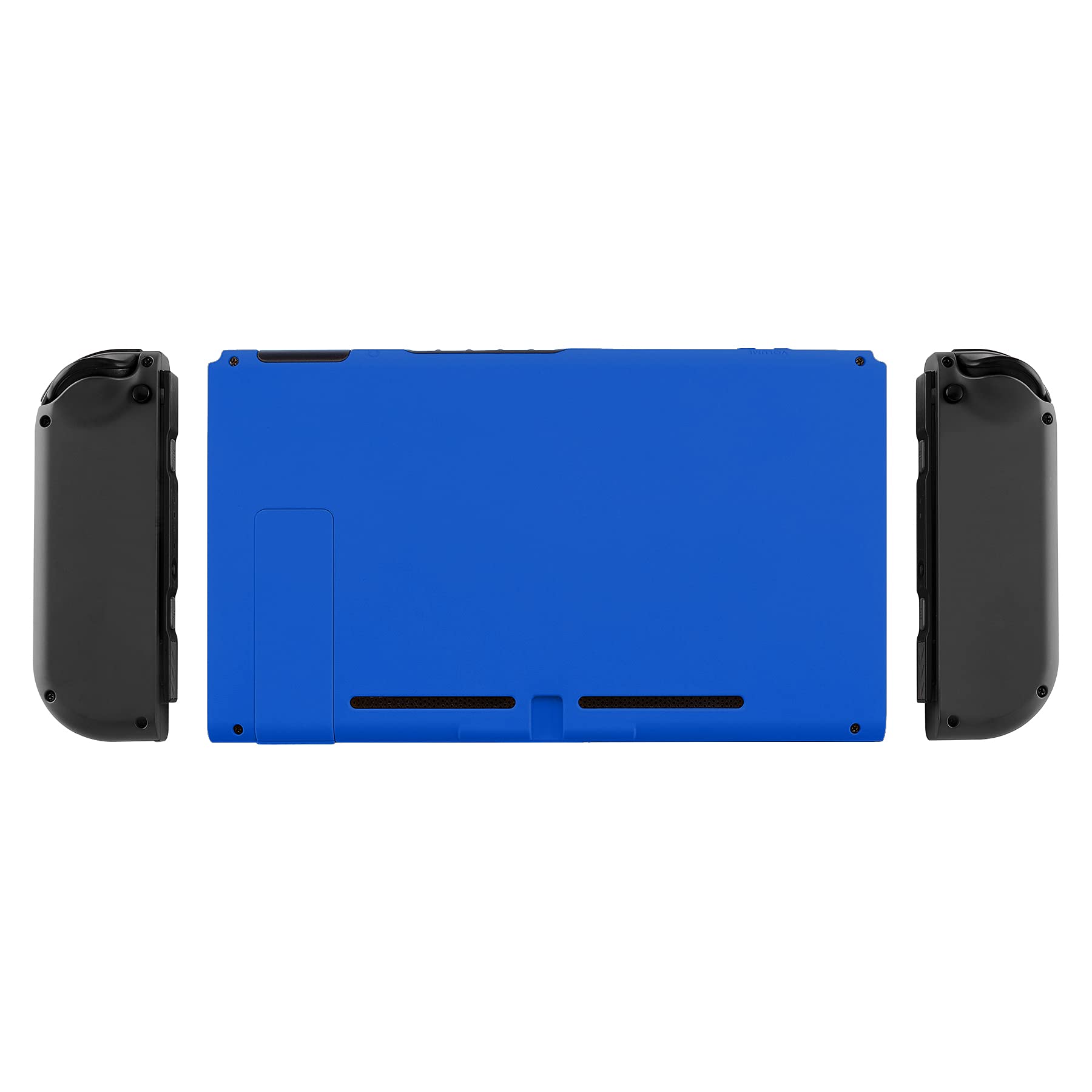 eXtremeRate Carcasa Trasera para Nintendo Switch Consola Funda Case Shell de Bricolaje Cubierta de reemplazo con Soporte para Nintendo Switch-No Incluye la Carcasa de Joycon(Azul)
