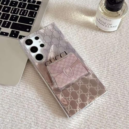 Image of COVERLY for iPhone 12 Pro Fashion Shinny Luxury Gradient Phone Case,Resin Cute Abstract Bling Sparkle Love Hearts Girlish with Mobile Holder Stand Hard Aesthetic Back Cover for Apple iPhone 12 Pro