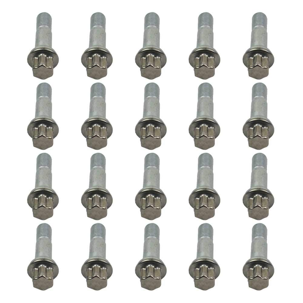 Bisenya 20x Bulloni delle Ruote M14x1.5 Sostituzione per Classe GL GLE S M R W221 W166 C216 X166 ML400 500 S420 CL500 0009902207 0009907607