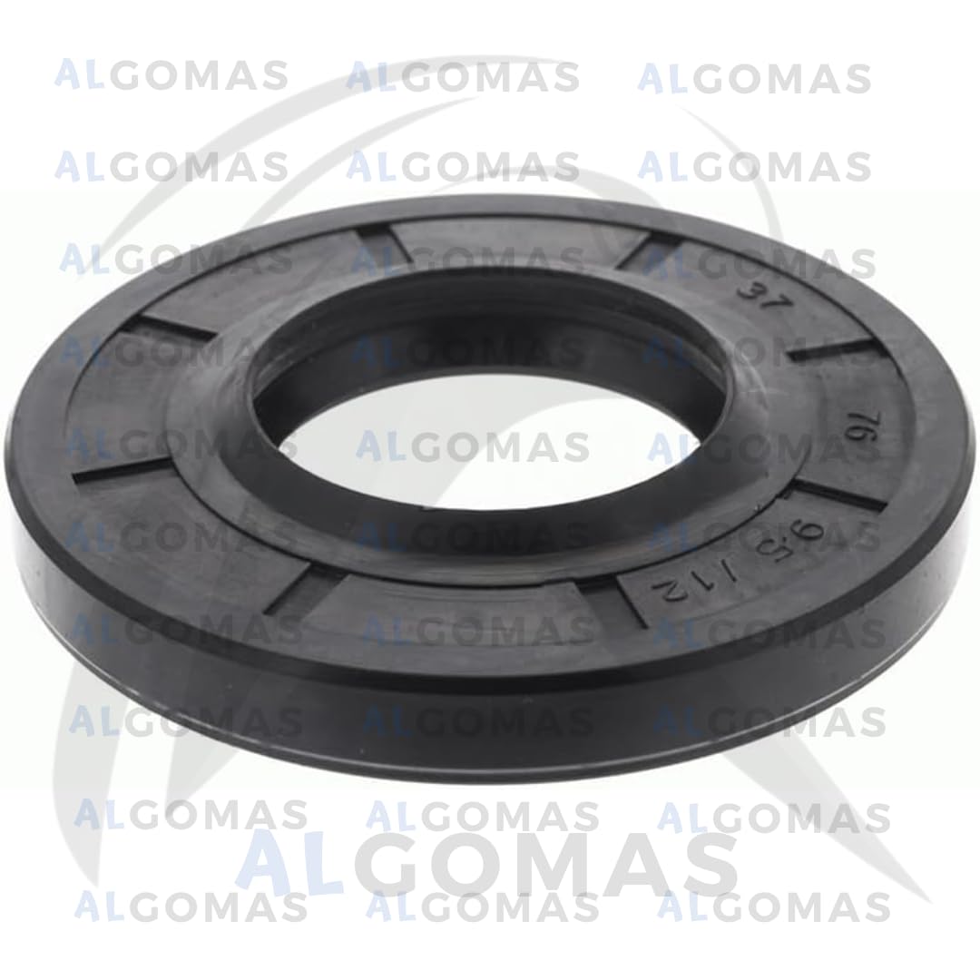 ALGOMAS® Retén Porta Rodamiento para Lavadora LG | Medidas 37x76x9,5/12 mm | Código Original 4036ER2004A | Modelos Compatibles: WD1019BD, WD1219BD, WD1610FD, WD12210BD · imagen 3