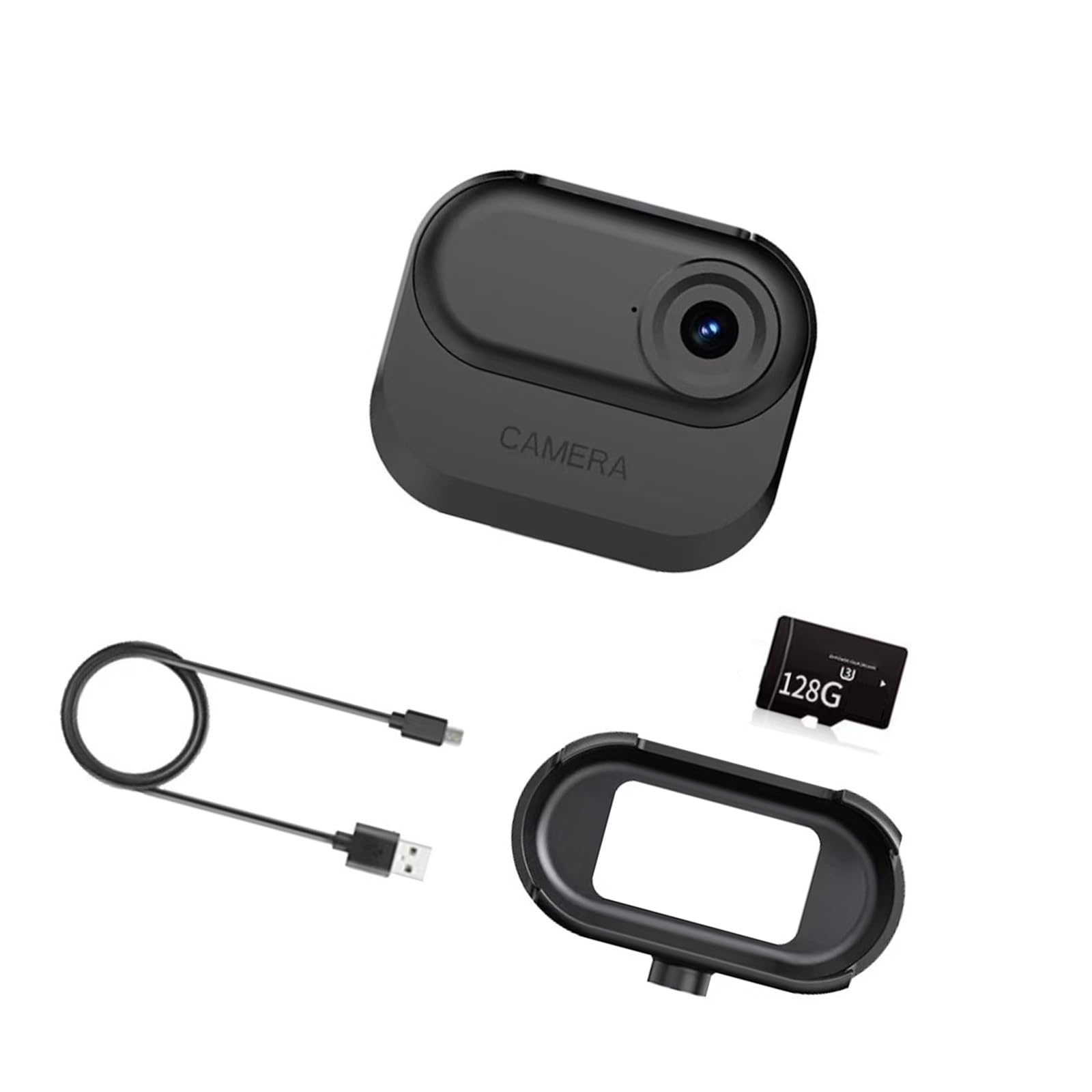 Action camera antiurto con da 150° e batteria da 2, 5 ore per supporti per/sci e bici magnetica