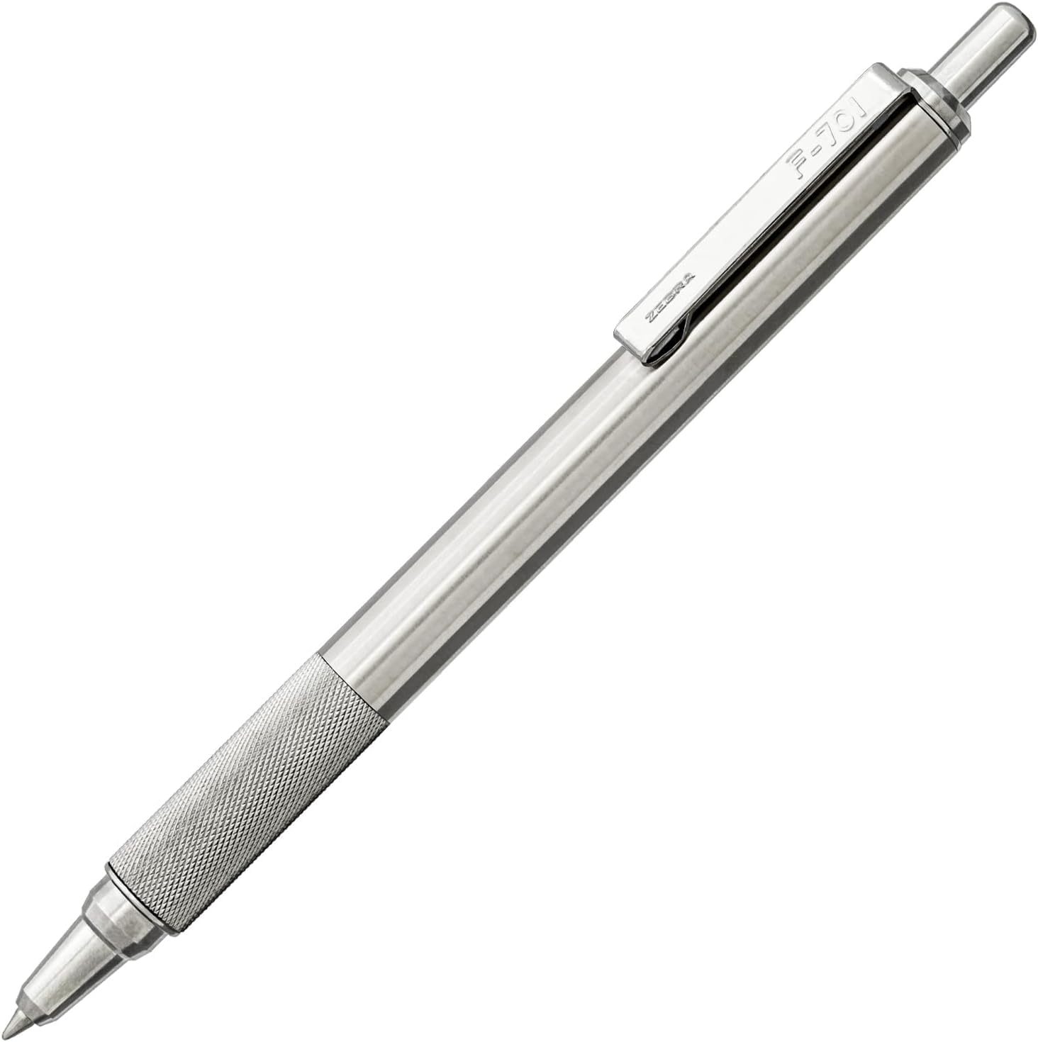 Amazon | ゼブ ラ 油性ボールペン F-701 0.7mm オールメタル C-BA76-ZA