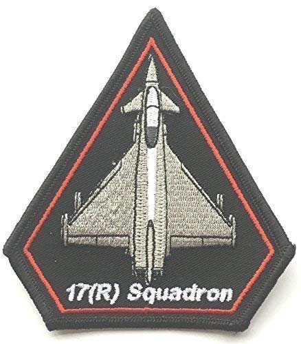 RAF No.17 Typhoon (R) Squadron Royal Air Force Military Embroidered Patch