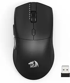 Mouse Gamer Redragon Neva Pro Preto Ultraleve 54g PAW3395 26000 DPI M815-PRO
