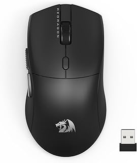 Mouse Gamer Redragon Neva Pro Preto Ultraleve 54g PAW3395 26000 DPI M815-PRO