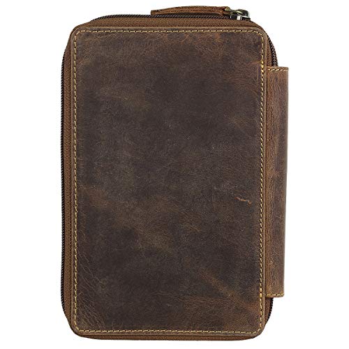 Greenburry Vintage Stiftetui Fedrmappe Stifttasche I14x20,5x3cm
