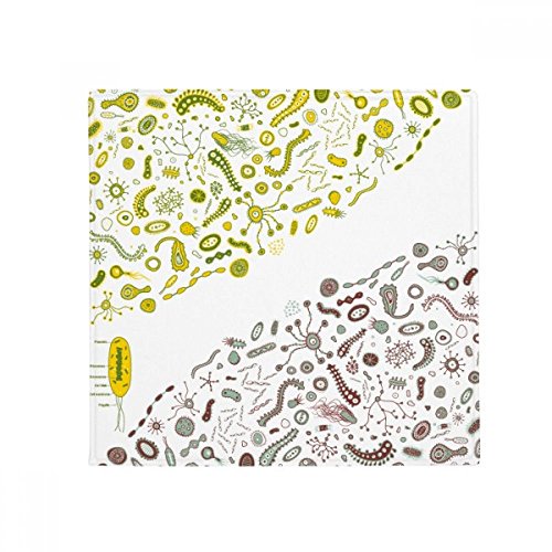 Pet mat haute densité illustration cellule verte tapis durable 60cm multicolor