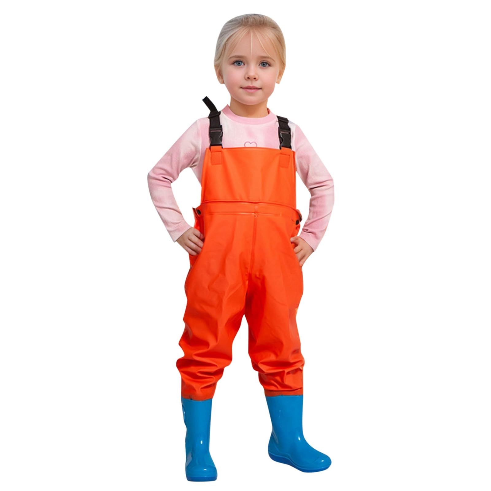 WWricotta Kids Boys Girls Chest Waders Youth Fishing Waders For Toddler Children Water Proof Hunt & Fishing Waders With Boots up 3 Winter Rompers Girl Summer Shirts Baby Girl