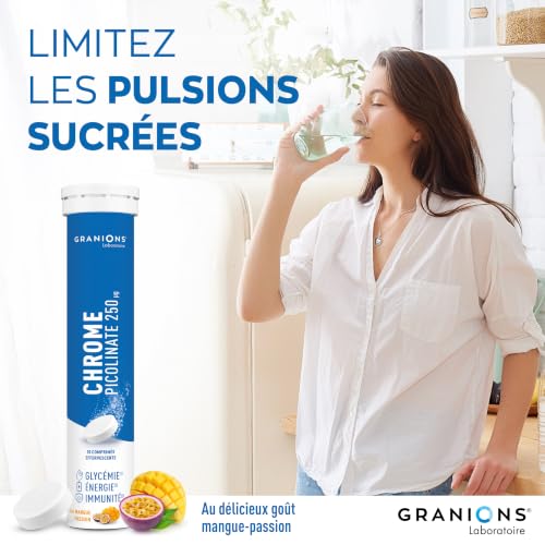 Granions Chrome Picolinate 250 mg Effervescent - vue 7