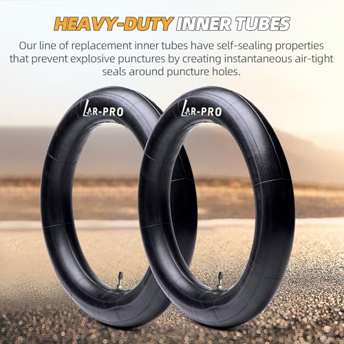 Image of AR-PRO (2-Pack) 3.00-14 Dirt Bike Inner Tubes - 90 /100-14 inch Heavy Duty Rear Inner Tube, Compatible with 125cc and 140cc Dirt Pit Bike