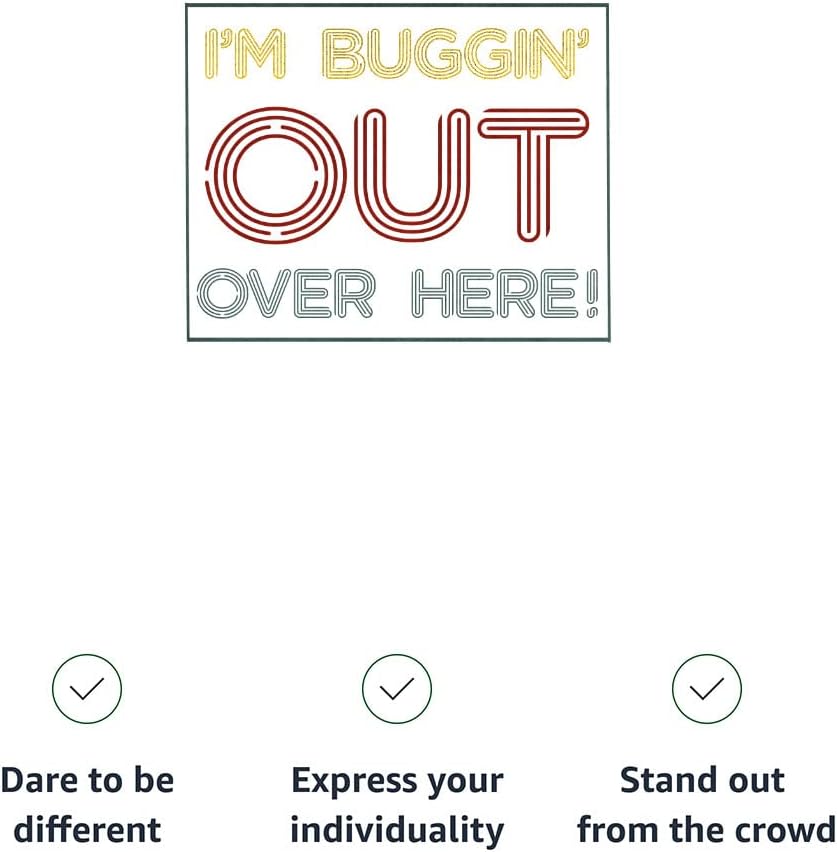 I'm Buggin' Out Toddler Baseball T-Shirt - Word Art 3/4 Sleeve T-Shirt - Unique Kids' Baseball Tee