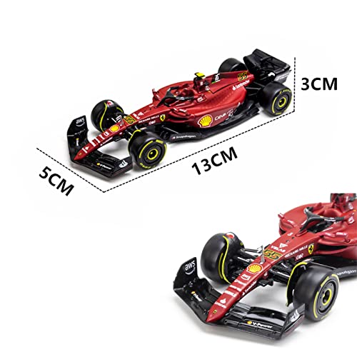 Bburago 1:43 F1-75 #55 2022 Modelo Coleccionable miniatura 4