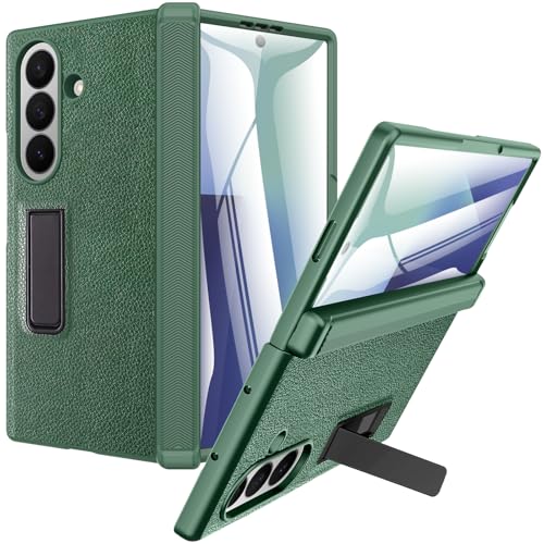 Housse Samsung Galaxy Z Fold 7 verte pour le bureau et les voyages