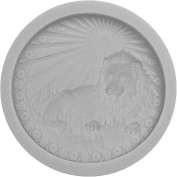 Zodiac Signs Leo Silicone Molds, 12 Constellations Shaped Clay Chocolate Molds for Cake Decoration Cupcake Topper Candy DIY Crafts