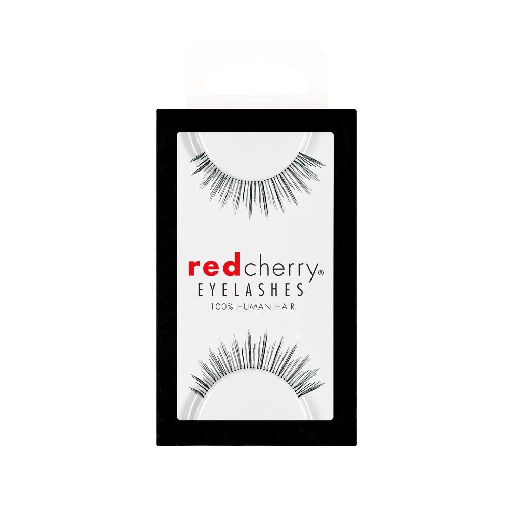 Red Cherry False Eye Lashes #503 (6 Pack) + Free iBeautiful Sample