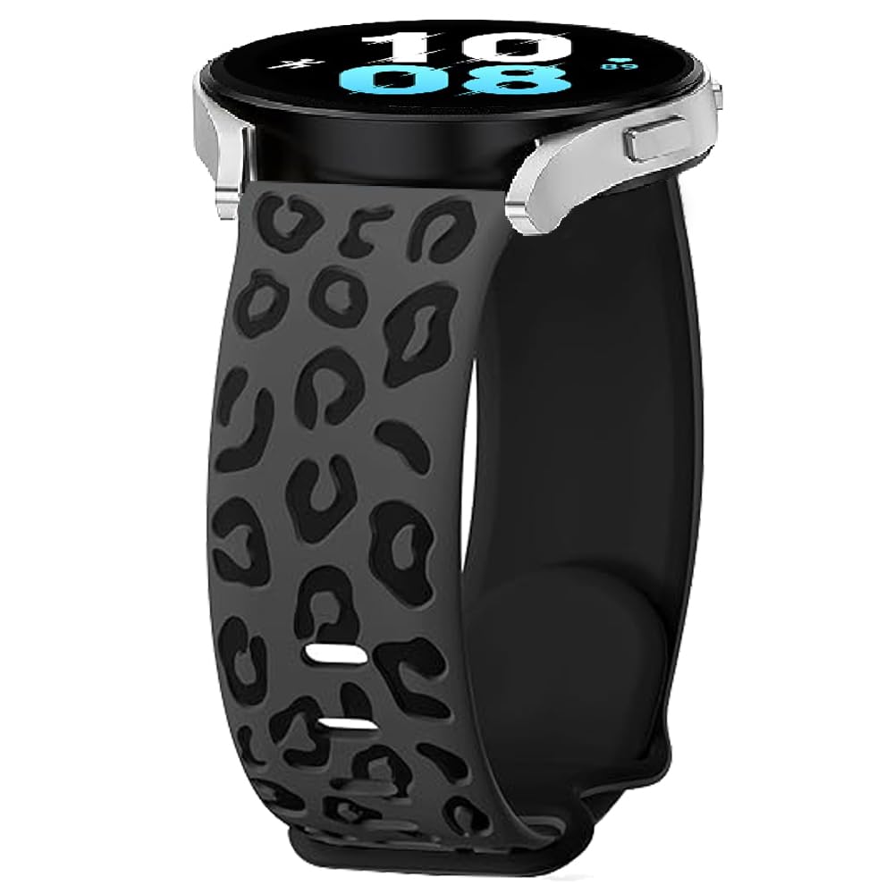 Leopard Replacement Band for Suunto 9 Peak/9 Peak Pro/5 Peak/Vertical/Race/Race S, 22mm Silicone Sport Watch Strap for CMF Watch Pro 2/Watch Pro