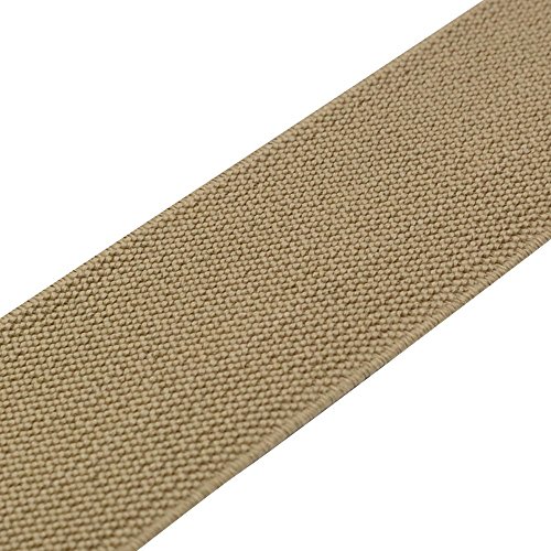 Strapcrafts 1.5-Inch Wide Colored Double-Side Twill Woven Elastic,2 Yards,Khaki 32140 #TOP4