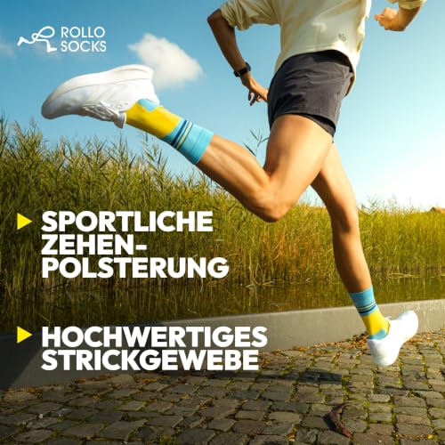 Calcetines para correr con compresión específica ROLLO SOCKS Run 2.0 4