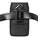Travel Mobile Belt Carrier - Phone Pouch for Belt | Elastic Band Phone Pouch with Elastic Band, Large Capacity Travel Mobile Belt Strap with Zipper, Oxford Cloth Cell Phone Waist Carrier for Mobile