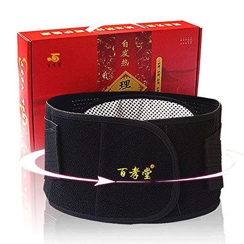 ZFF Auto-Calentamiento Soporte Lumbar Cinturón,Inferior Espalda Apoyo Cinturón por...