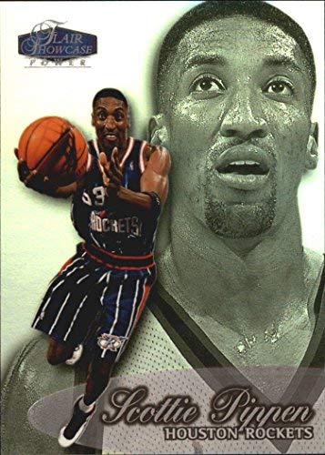 Amazon.com: 1998-99 Flair Showcase Row 3#14 Scottie Pippen NBA