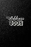 Address Book: Alphabetical Journal with Tabs- Contact Notebook Organizer- Telephone Number, Birthdays, Work & Home and Address Book of 100 pages in 6x9