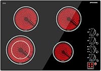 Vista 1 de ThermoMate Estufa eléctrica de 30 pulgadas, 4 quemadores con certificación ETL, control de perilla con placa eléctrica radiante integrada, panel