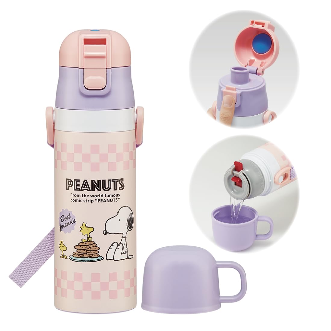 2.sunupi様 Amazon｜スケーター(Skater) 子供用 ステンレス 水筒 2way 直