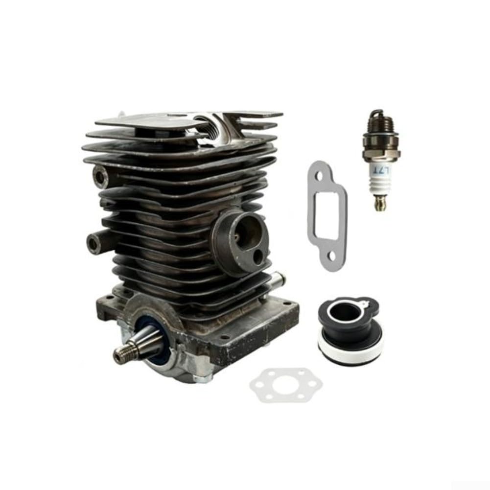 Fauhapyway Kit per cilindro 38mm Per Motosega MS180 Metallo Kit per cilindro