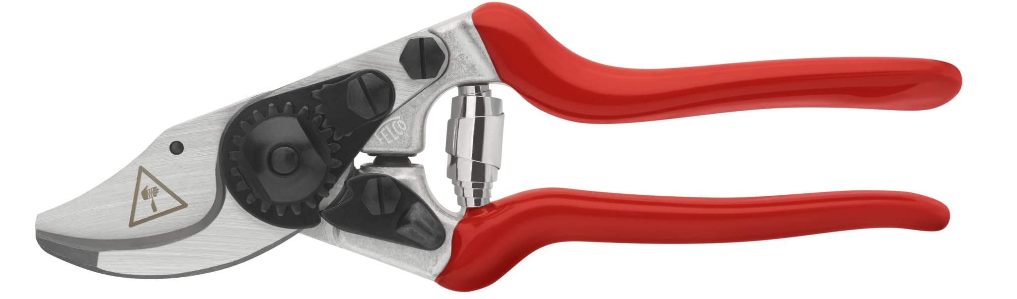 FELCO 14 KIDS nożyce ogrodowe dla dzieci od 8 lat, ergonomiczne, z podwójną grzechotką, okrągłe ostrze z hartowanej stali, uchwyt aluminiowy, wygodny do nauki cięcia, szwajcarska jakość