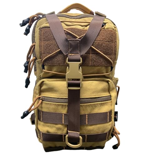 Roaring Fire Slingshot Waxed Canvas Sling Pack Brown RF-Slingshot-Waxed Canvas