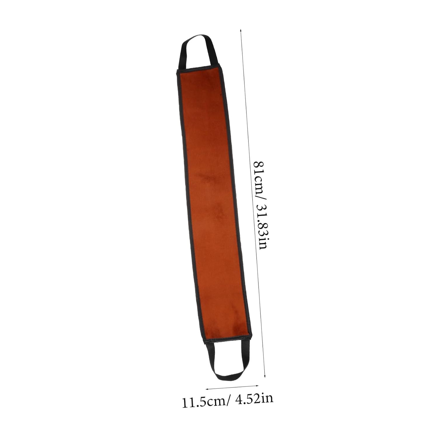 Beavorty 2pcs Back Tanning Applicator Strips for Self-tanning Lotion Application Reusable and Back Painting Tool for Spa and Home Use Brown Edged