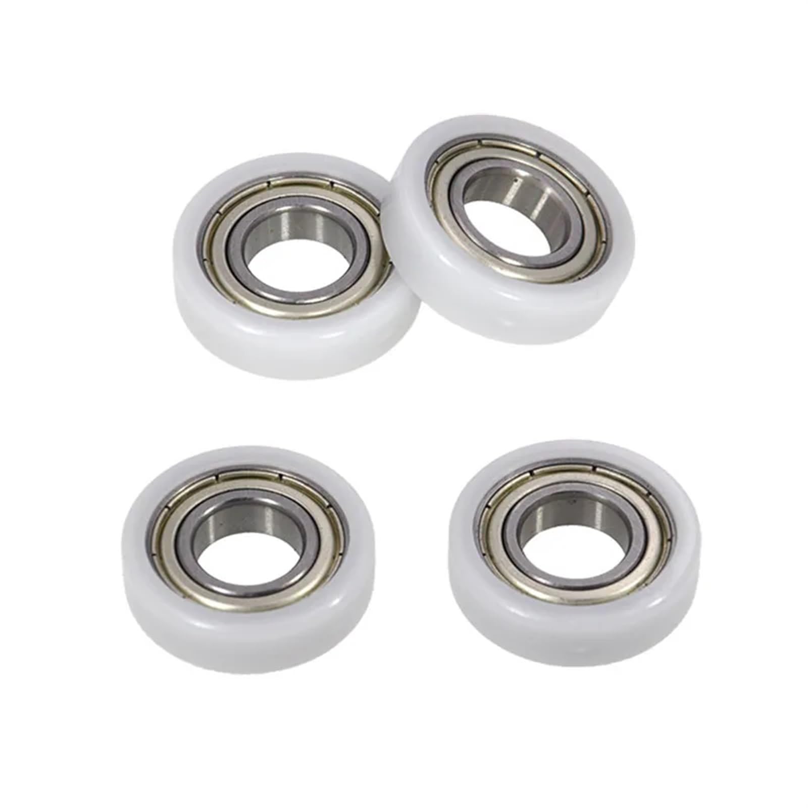 Polea de nailon con rodamiento recubierto de plástico BS690128-8 de alta durabilidad