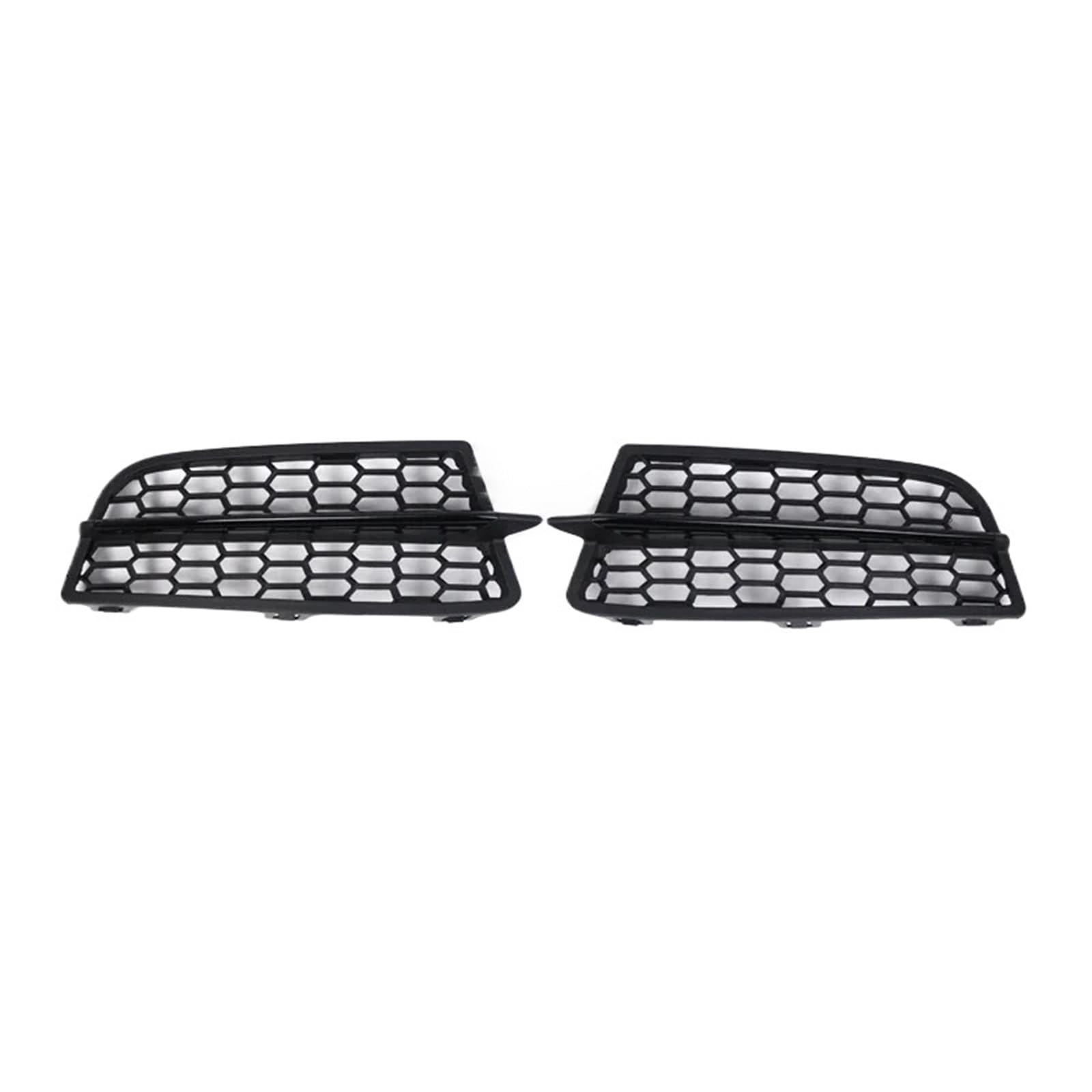 Calandre de phare antibrouillard avant pour pare-choc de voiture paire de grilles noir mat - 6