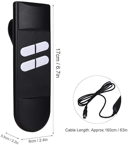 Miniatura 2 de Mando a distancia con conexión de 4 botones, silla elevadora, reclinable, sofá eléctrico, controlador de mano manual