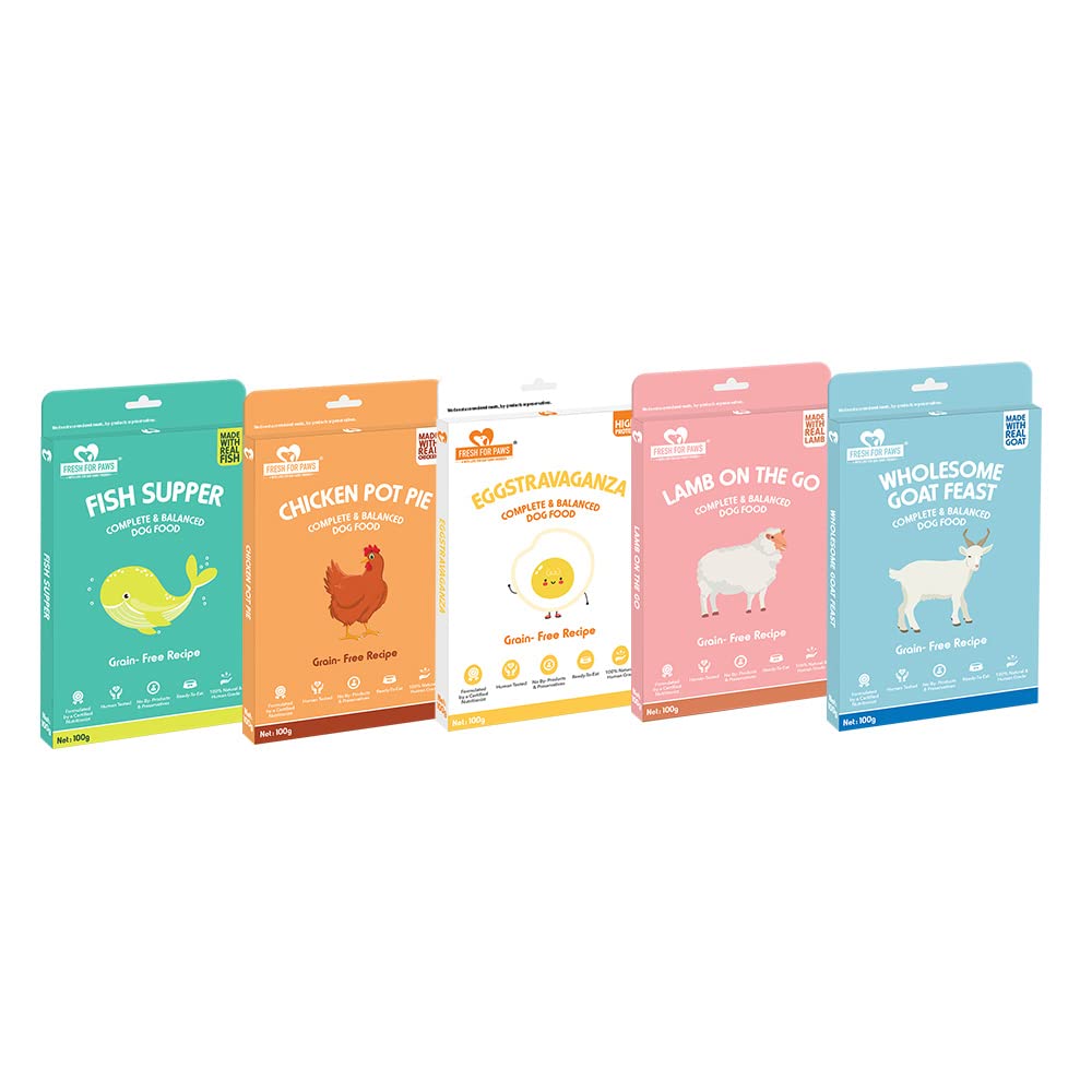 See full amazon price history chart for Fresh For Paws 100% Natural and Human Grade All Non-Vegetarian Fresh Wet Dog Food Ready to Eat | Balanced Meals for Dogs with Healthy Fats and High Protein | Combo | Pack of 5, 300 Gram Each Fresh For Paws 100% Natural and Human Grade All Non-Vegetarian Fresh Wet Dog Food Ready to Eat | Balanced Meals for Dogs with Healthy Fats and High Protein | Combo | Pack of 5, 300 Gram Each (B0BQ1GBKVN) Amazon Price History, Amazon Price Tracker