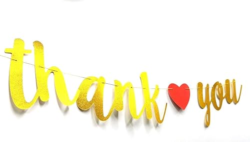 Miniatura 4 de Cartel de agradecimiento con purpurina dorada preencordada, para boda, despedida de soltera, fiesta de Acción de Gracias, decoración de aniversario