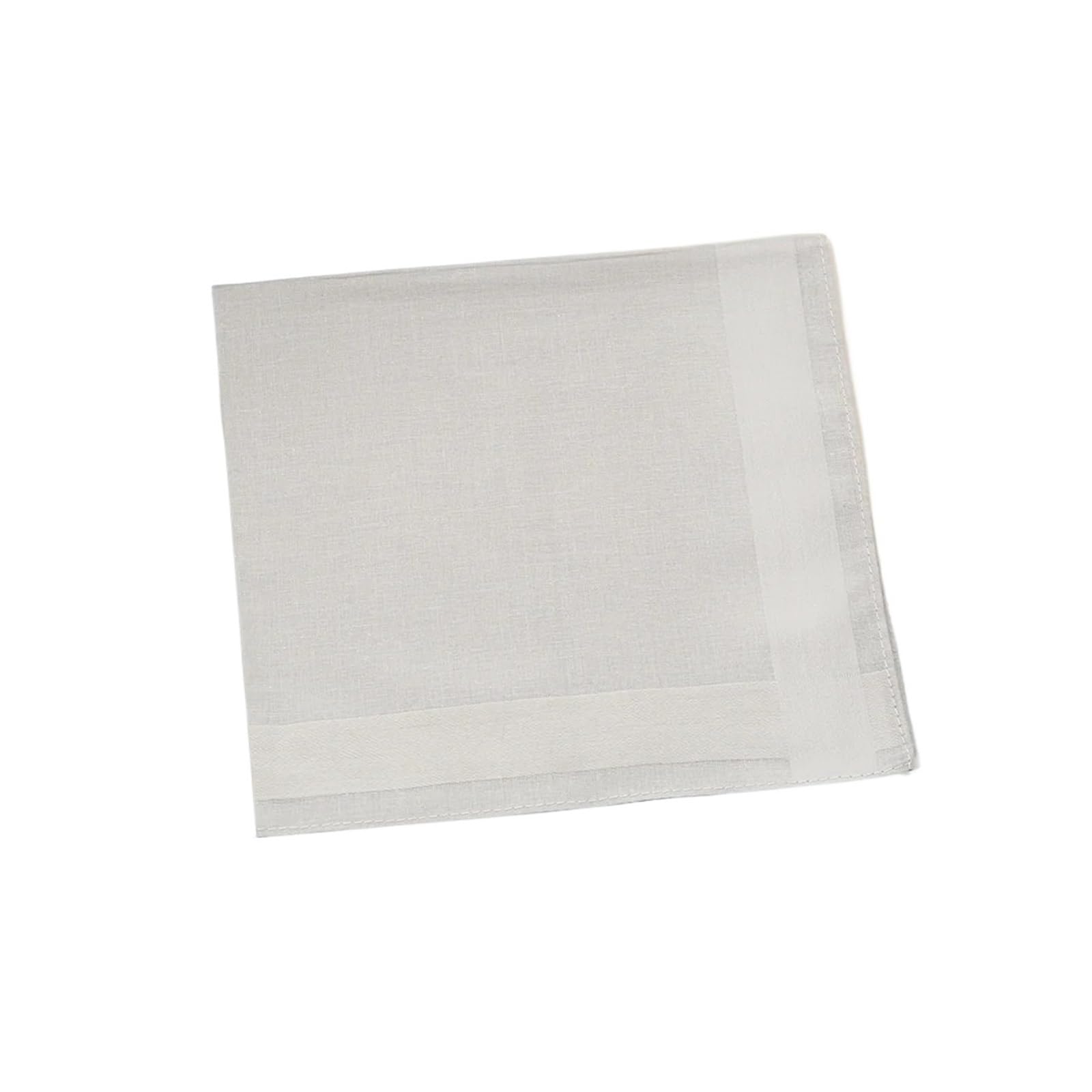 Fazzoletto da Taschino per Uomo Fazzoletto da taschino sottile in cotone 12 pezzi 40 cm