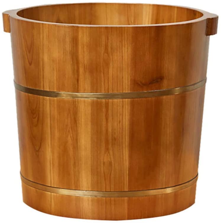 Spa de pies de madera para baño y relajación