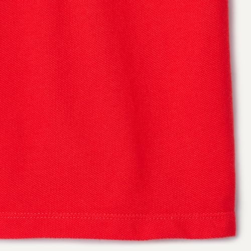 Image of Amazon Essentials Boys and Toddlers' School Uniform Short-Sleeve Pique Polo Shirts, Breathable Cotton, Button Closure