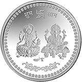 Generic Ganesha & Lakshmi Silver Coin 10 gms