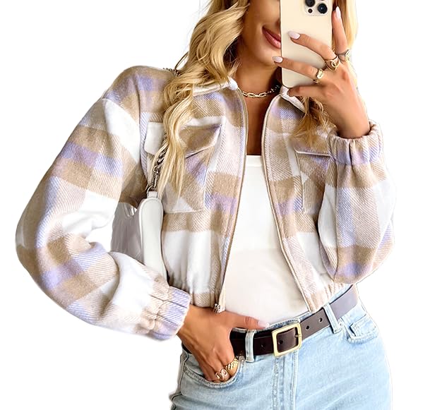 ジャケット・アウター KAJA CHECK FLANNEL SHIRT JACKET SIZE L KAJA CHECK FLANNEL SHIRT JACKET | KAJA