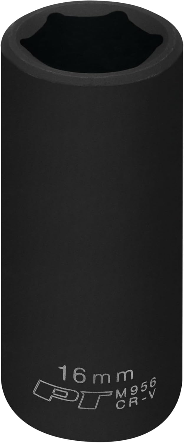 Performance Tool M912 3/8-Inch 12mm 6pt Impact Socket
