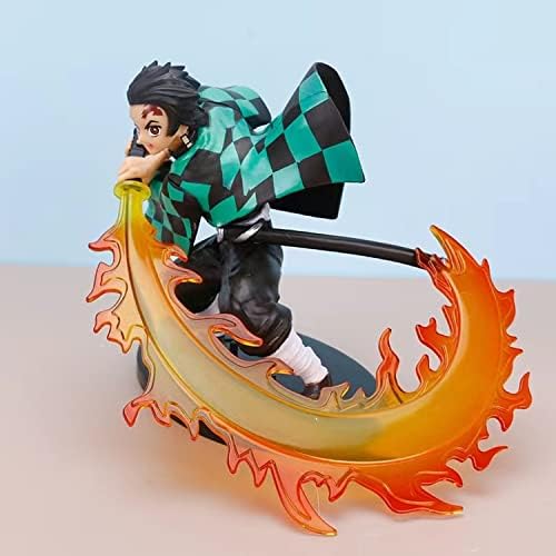 Demon Slayer Tanjiro anime figure latest style Tanjiro anime figure action figures oversized 16cm pop anime figur for Birthday Gift Home Decor Car Decor Style Gift for Children Action Figure
